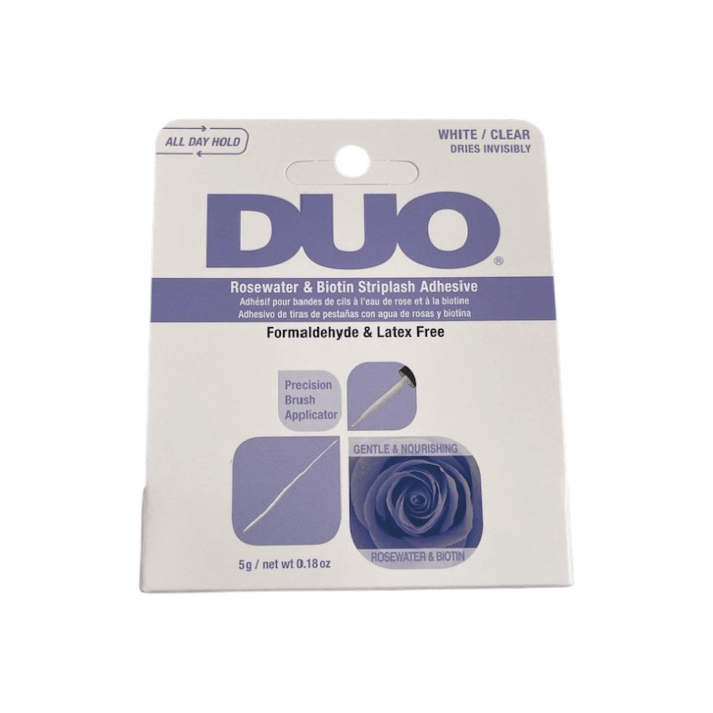DUO Brush On Striplash Adhesive Rosewater and Biotin